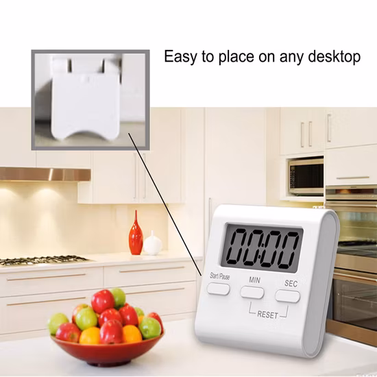 주방 요리 학생 학습 시계 타이머 디지털 주방 타이머
