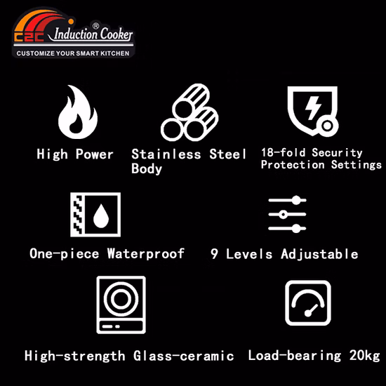 레스토랑 전문 P 산업용 유도 전기 스토브